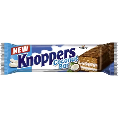 Knoppers Nutbar 40g kókuszos ostyaszelet Knoppers Nutbar 40g kókuszos ostyaszelet
