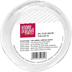 Knorr Prandell 0.7 mm 5 m átlátszó elasztikus gumidamil