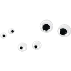 Knorr Prandell 3/5/7 mm 12 db/csomag mozgó szemek