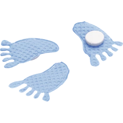 Knorr Prandell Babyfeet 2,5 cm 20 db kék polisztirol dekoráció
