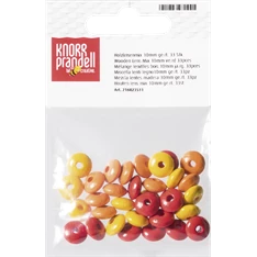 Knorr Prandell ovális 33 darabos sárga fa gyöngy csomag