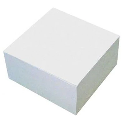 8,5x8,5x4,5cm fehér kockatömb 8,5x8,5x4,5cm fehér kockatömb