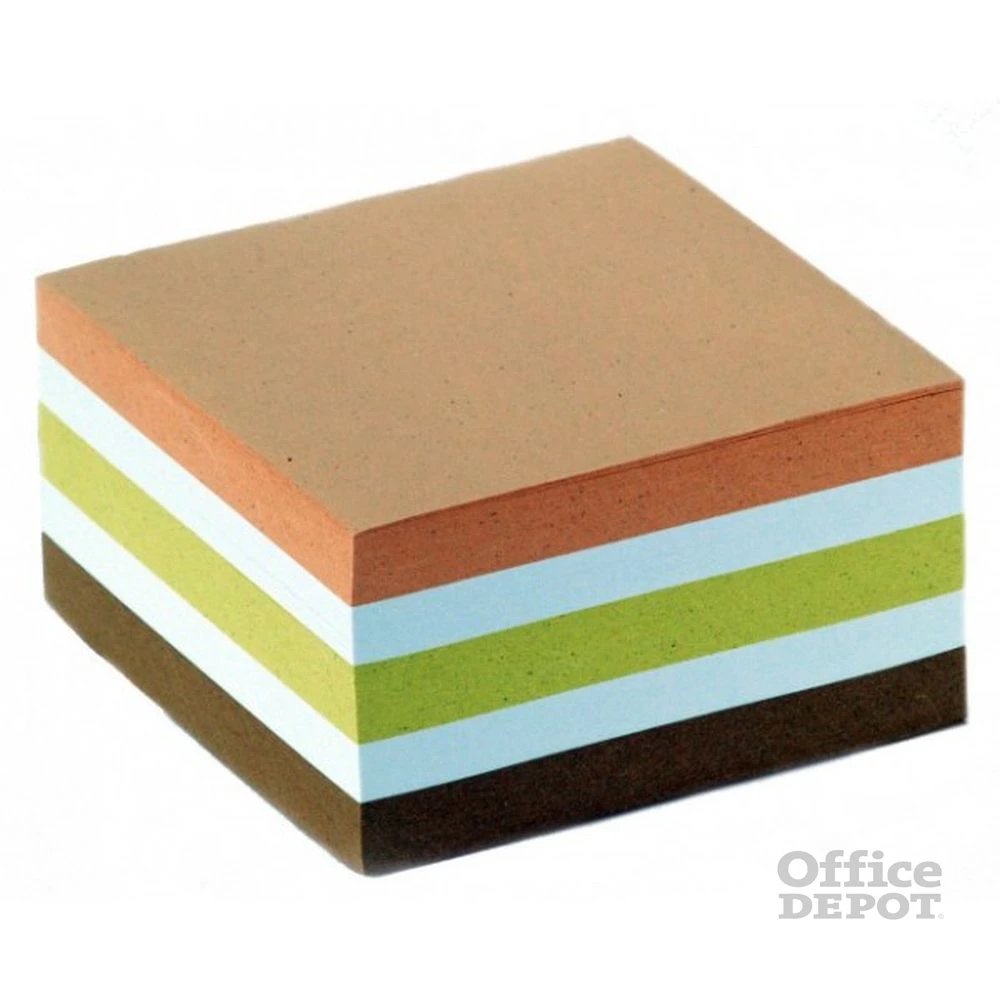 8,5x8,5x4,5 cm színes kockatömb