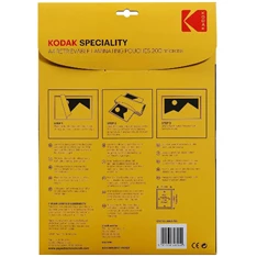 Kodak A4, 200 micron, 10 db/csomag visszaszedhető fényes lamináló fólia