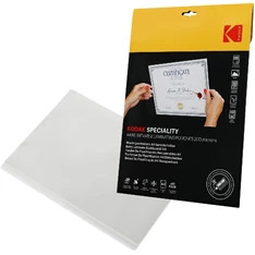 Kodak A4, 200 micron, 10 db/csomag visszaszedhető fényes lamináló fólia