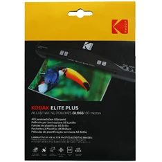 Kodak A6, 160 micron, fényes, 25 db/csomag lamináló fólia Kodak A6, 160 micron, fényes, 25 db/csomag lamináló fólia