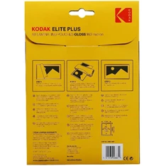 Kodak A6, 160 micron, fényes, 25 db/csomag lamináló fólia Kodak A6, 160 micron, fényes, 25 db/csomag lamináló fólia
