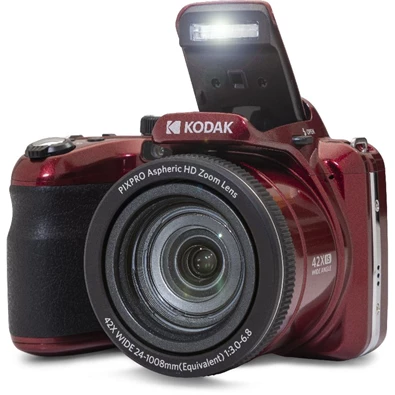 Kodak Pixpro AZ425 digitális piros fényképezőgép Kodak Pixpro AZ425 digitális piros fényképezőgép