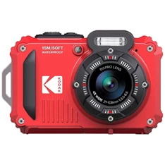 Kodak Pixpro WPZ2 vízálló/porálló/ütésálló digitális piros fényképezőgép + 16Gb microSd + akkumulátor Kodak Pixpro WPZ2 vízálló/porálló/ütésálló digitális piros fényképezőgép + 16Gb microSd + akkumulátor