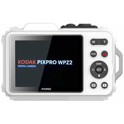 Kodak Pixpro WPZ2 vízálló/porálló/ütésálló fehér digitális fényképezőgép Kodak Pixpro WPZ2 vízálló/porálló/ütésálló fehér digitális fényképezőgép