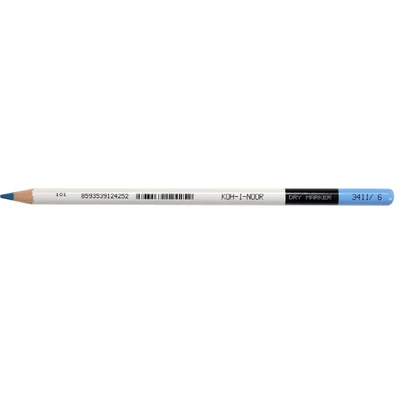 Koh-I-Noor 3411 D12 hengeres 7,5mm kék szövegkiemelő ceruza Koh-I-Noor 3411 D12 hengeres 7,5mm kék szövegkiemelő ceruza