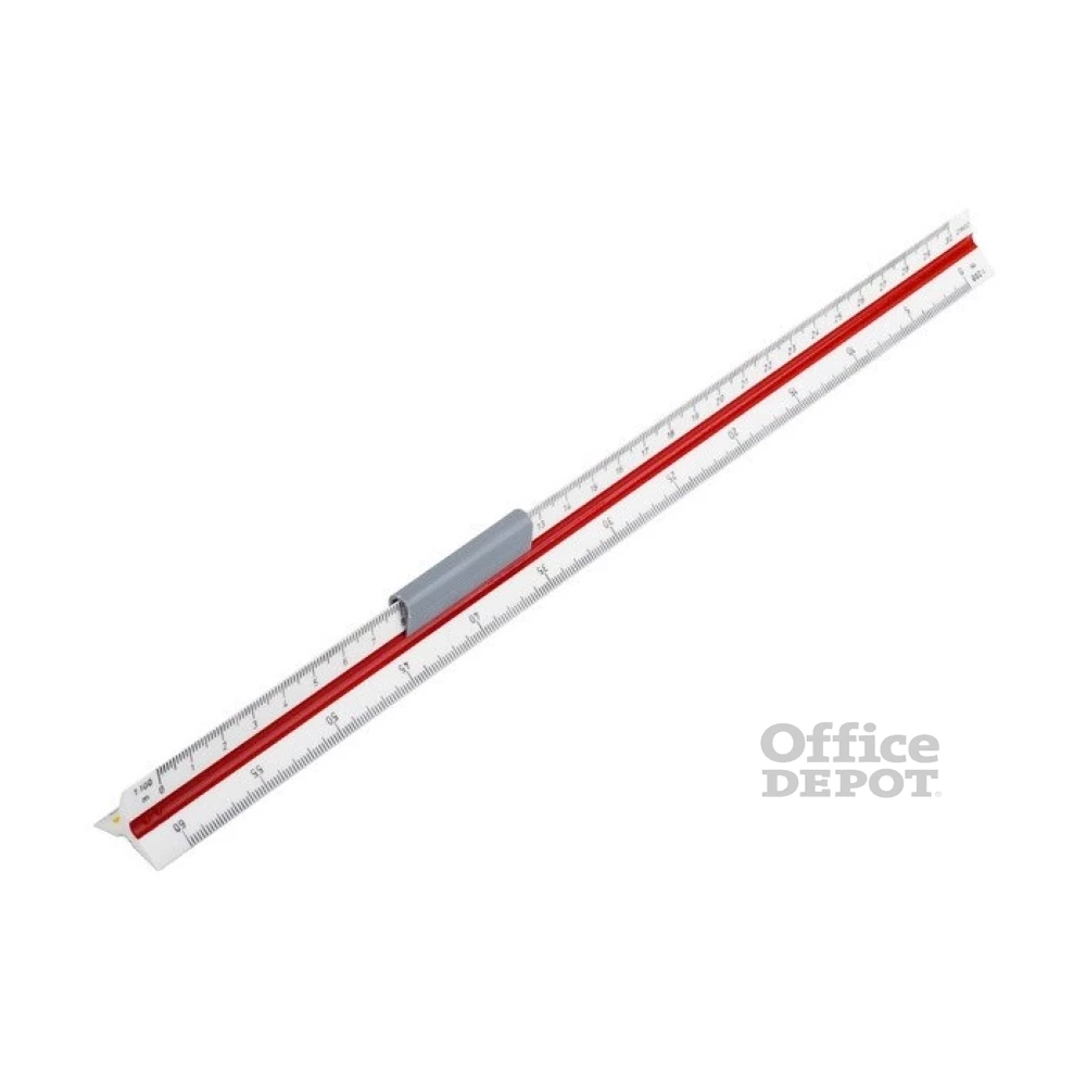 Koh-I-Noor 715004 30cm-es 602 építőipari léptékvonalzó