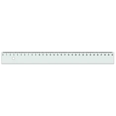 Koh-I-Noor 742610 30cm-es átlátszó vonalzó Koh-I-Noor 742610 30cm-es átlátszó vonalzó