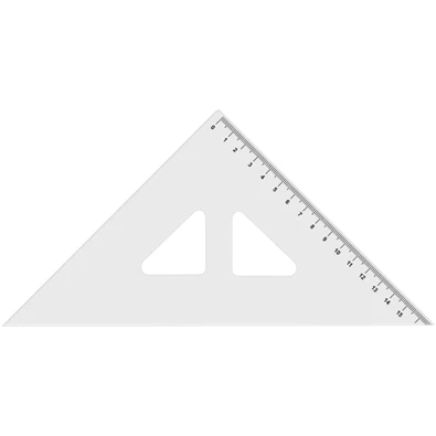 Koh-I-Noor 744750 60°/250 átlátszó háromszög vonalzó Koh-I-Noor 744750 60°/250 átlátszó háromszög vonalzó