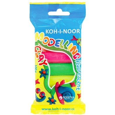 Koh-I-Noor 5 színű neon gyurma Koh-I-Noor 5 színű neon gyurma