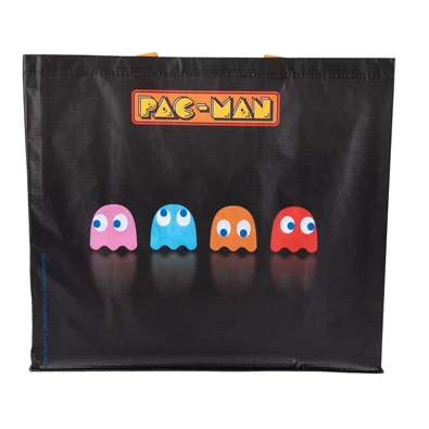 Konix Pac-Man fekete bevásárló táska Konix Pac-Man fekete bevásárló táska
