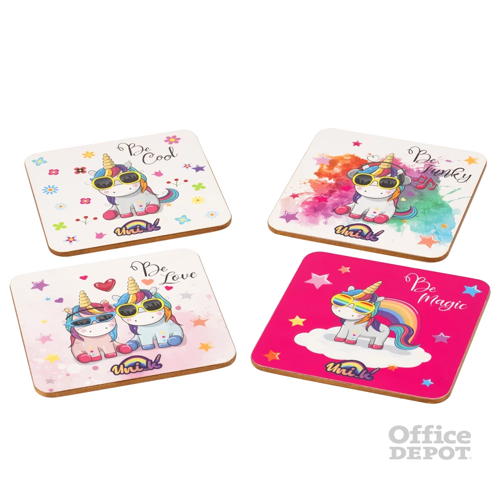 Konix Unik poháralátét csomag