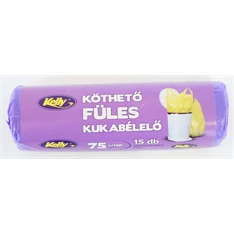 Köthető füles 75 literes szemeteszsák