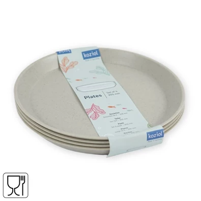 Koziol 20,5 cm 4 db tányér szett Koziol 20,5 cm 4 db tányér szett