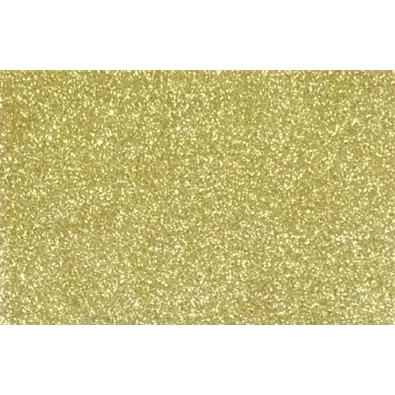 Kreatív 20x30cm öntapadós 2mm glitteres arany dekorgumilap Kreatív 20x30cm öntapadós 2mm glitteres arany dekorgumilap