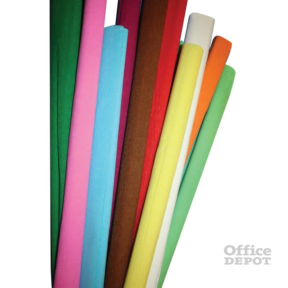 Világoskék  krepp-papír