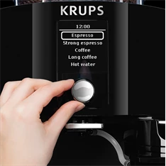 Krups EA829810 Latt`Espresso tejtartállyal fekete automata kávéfőző Krups EA829810 Latt`Espresso tejtartállyal fekete automata kávéfőző