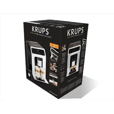 Krups EA890810 Evidence Black tejtartóval fekete automata kávéfőző Krups EA890810 Evidence Black tejtartóval fekete automata kávéfőző