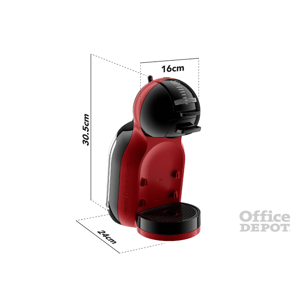Krups KP123H10A Mini Me Nescafé Dolce Gusto piros kapszulás kávéfőző