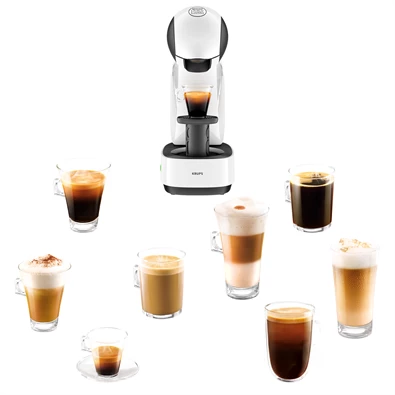 Krups KP170131 Infinissima Dolce Gusto fehér kapszulás kávéfőző Krups KP170131 Infinissima Dolce Gusto fehér kapszulás kávéfőző