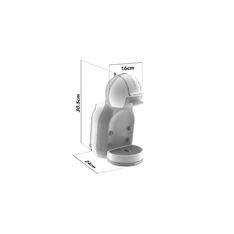 Krups KP 1201CS Nescafé Dolce Gusto Mini Me szürke kapszulás kávéfőző Krups KP 1201CS Nescafé Dolce Gusto Mini Me szürke kapszulás kávéfőző
