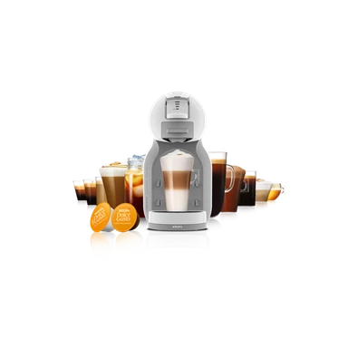 Krups KP 1201CS Nescafé Dolce Gusto Mini Me szürke kapszulás kávéfőző Krups KP 1201CS Nescafé Dolce Gusto Mini Me szürke kapszulás kávéfőző