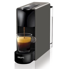 Krups XN110B10 Nespresso Essenza Mini szürke kapszulás kávéfőző Krups XN110B10 Nespresso Essenza Mini szürke kapszulás kávéfőző