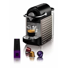 Krups XN304T10 Nespresso Pixie Electric titán kapszulás kávéfőző Krups XN304T10 Nespresso Pixie Electric titán kapszulás kávéfőző