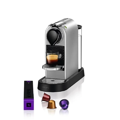 Krups XN741B10 Nespresso Citiz ezüst kapszulás kávéfőző Krups XN741B10 Nespresso Citiz ezüst kapszulás kávéfőző