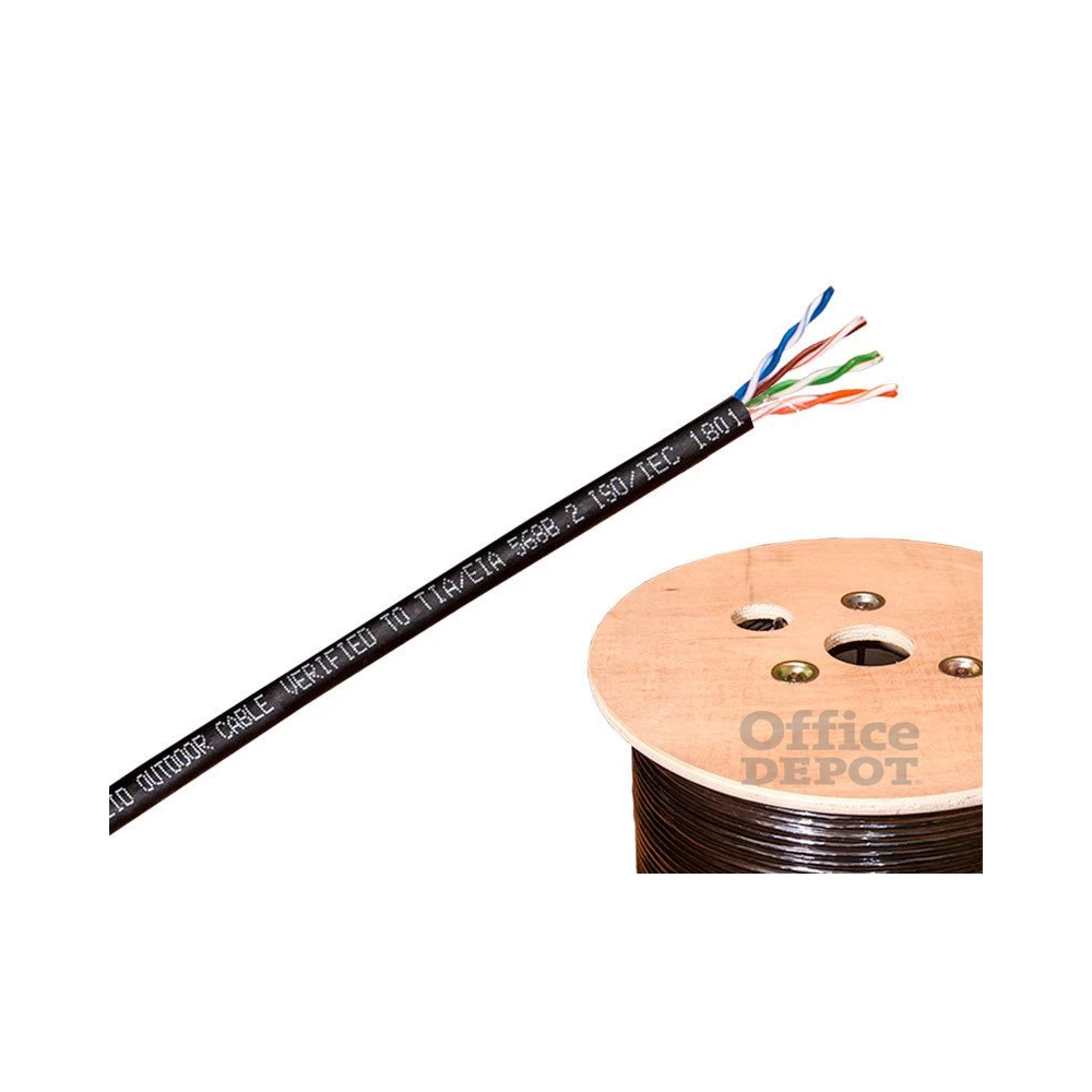 Kültéri Cat.5E UTP kábel 100 méteres tekercs