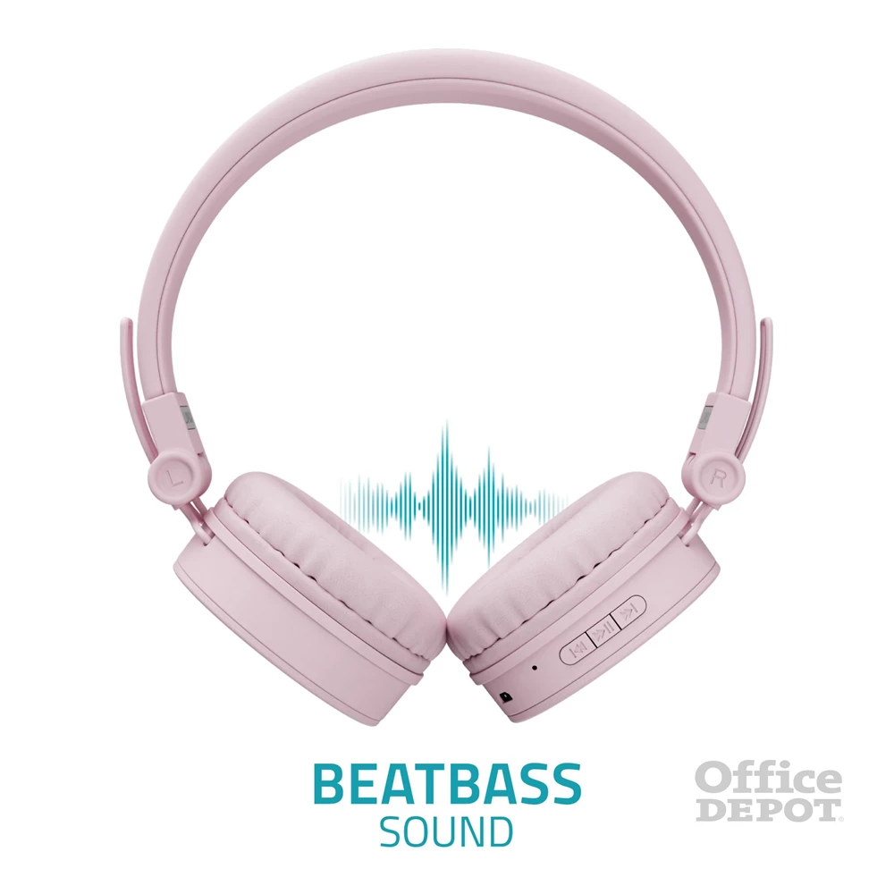 LAMAX Blaze2 Bluetooth rózsaszín fejhallgató