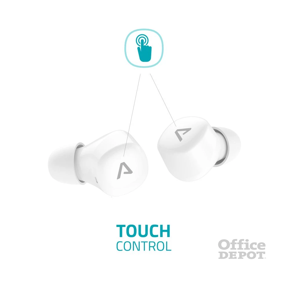 LAMAX Dots2 Touch TWS bluetooth fehér fülhallgató