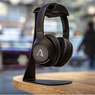 LAMAX NoiseComfort2 Bluetooth ANC Aktív zajszűrős fekete fejhallgató LAMAX NoiseComfort2 Bluetooth ANC Aktív zajszűrős fekete fejhallgató