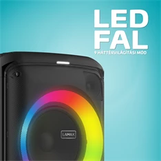 LAMAX PartyKing1 Play 80W Party hangfal LAMAX PartyKing1 Play 80W Party hangfal