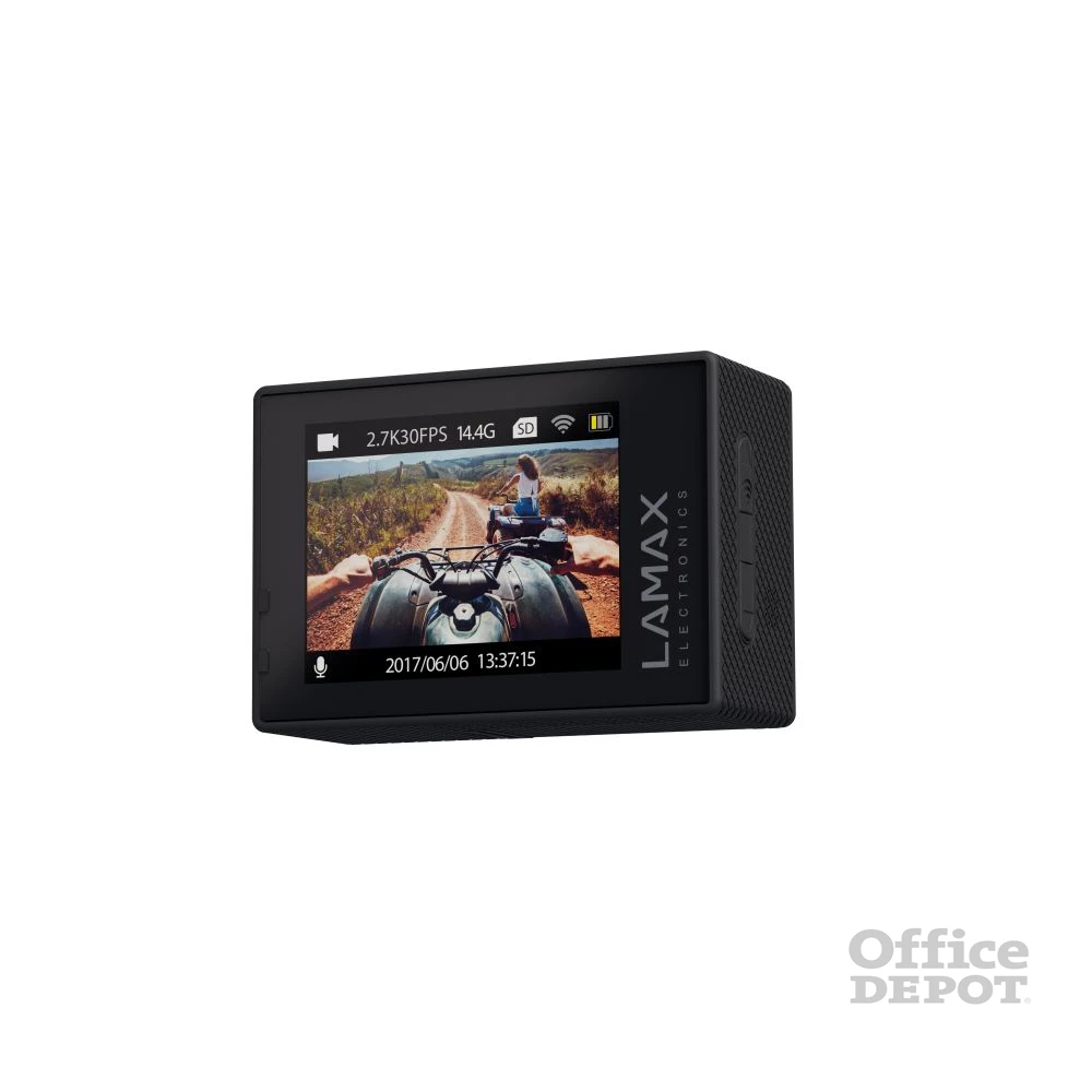 LAMAX X3.1 Atlas 2,7K Full HD 160 fokos látószög 2" TFT LCD kijelző Wifi akciókamera