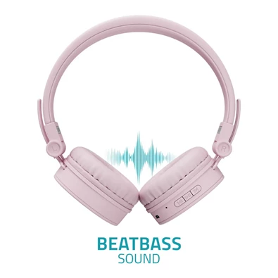 LAMAX blaze2 bluetooth rózsaszín fejhallgató LAMAX blaze2 bluetooth rózsaszín fejhallgató