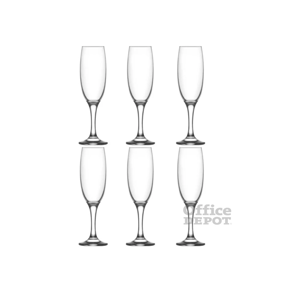 LAV Empire Champagne 220ml pezsgős pohár szett 6 darabos LV-EMP541F