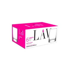 LAV Liberty Liqueur 65ml likőrös pohár szett 6 darabos LV-LBR308F LAV Liberty Liqueur 65ml likőrös pohár szett 6 darabos LV-LBR308F
