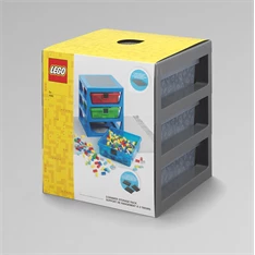 LEGO 3 fiókos tároló, szürke LEGO 3 fiókos tároló, szürke