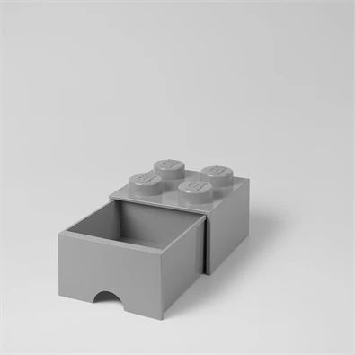 LEGO Fiókos tárolódoboz 2x2, szürke LEGO Fiókos tárolódoboz 2x2, szürke