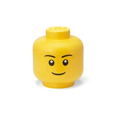 LEGO Fiú tárolófej, nagy (8,5 literes) LEGO Fiú tárolófej, nagy (8,5 literes)