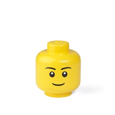 LEGO Fiú tárolófej, kicsi (2 literes) LEGO Fiú tárolófej, kicsi (2 literes)