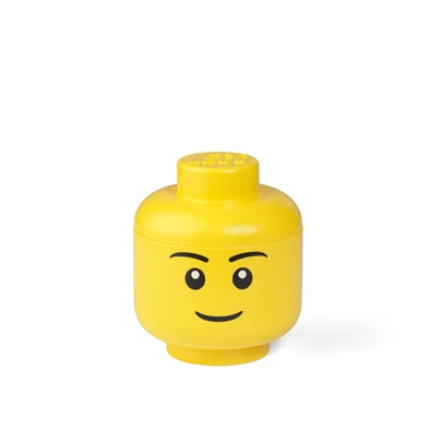 LEGO Fiú tárolófej, kicsi (2 literes) LEGO Fiú tárolófej, kicsi (2 literes)