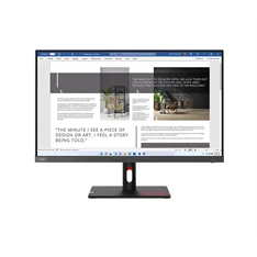 Lenovo 27" S27i-30 ThinkVision FHD IPS 100Hz VGA/HDMI fekete monitor