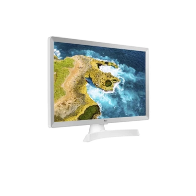 LG 23,6" 24TQ510S-WZ HD ready LED Smart fehér TV-monitor LG 23,6" 24TQ510S-WZ HD ready LED Smart fehér TV-monitor